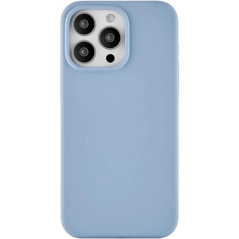 CS282SB67PTH-I23M Чехол защитный uBear Touch Mag Case, iPhone 15 Pro Max, MagSafe, силикон, голубой